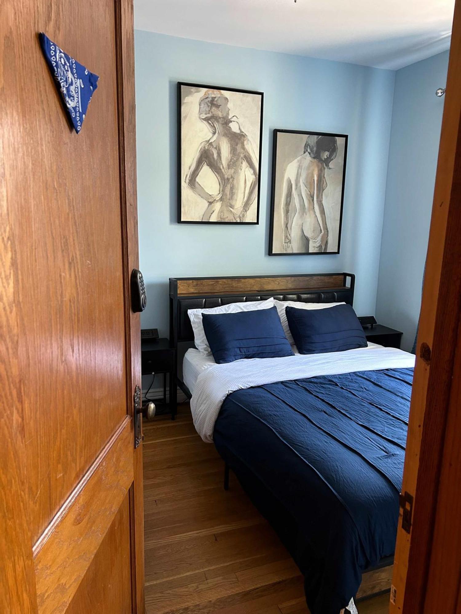 Blue Room In Dorothy'S Bnb Chicago Dış mekan fotoğraf