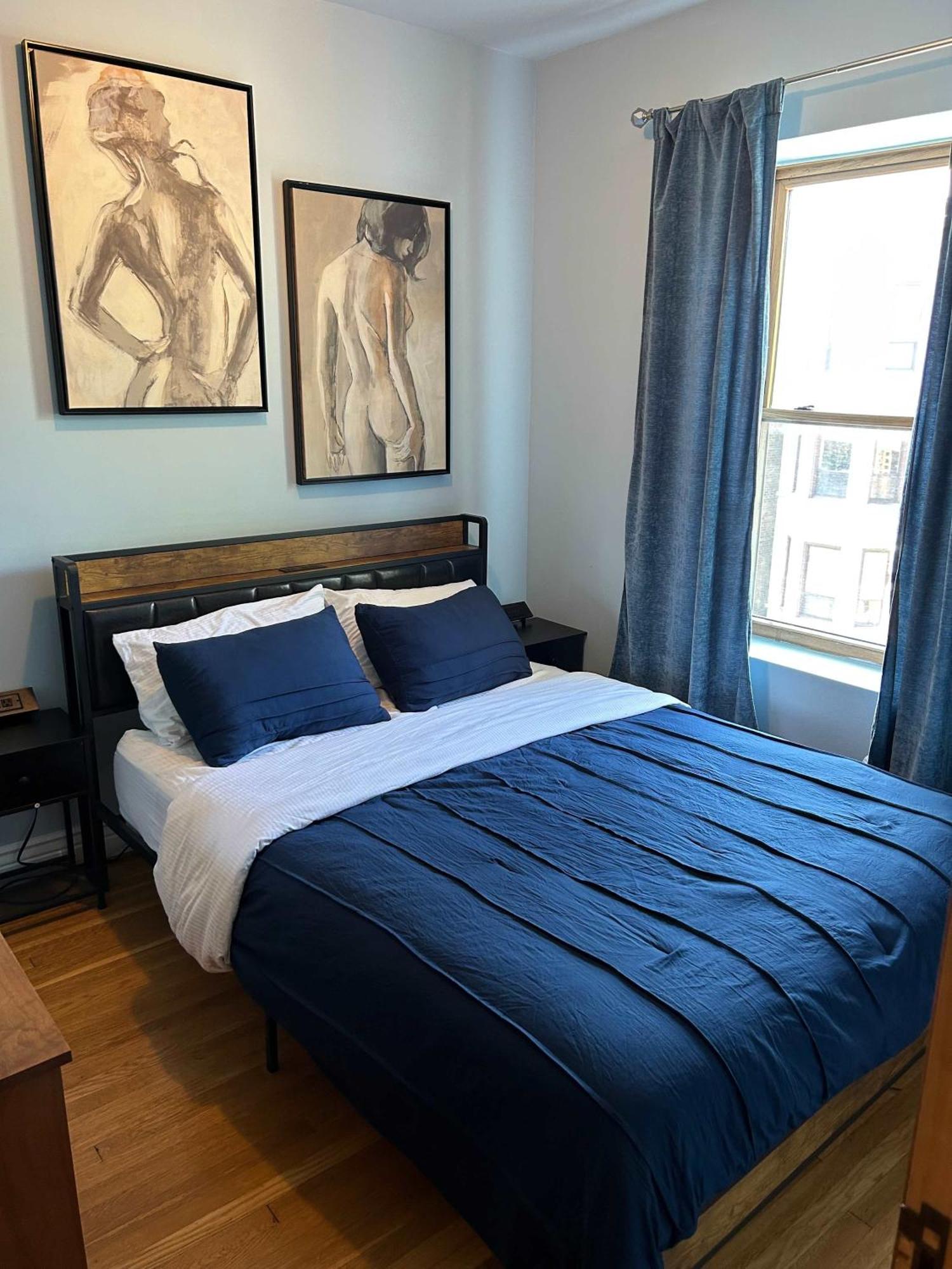 Blue Room In Dorothy'S Bnb Chicago Dış mekan fotoğraf